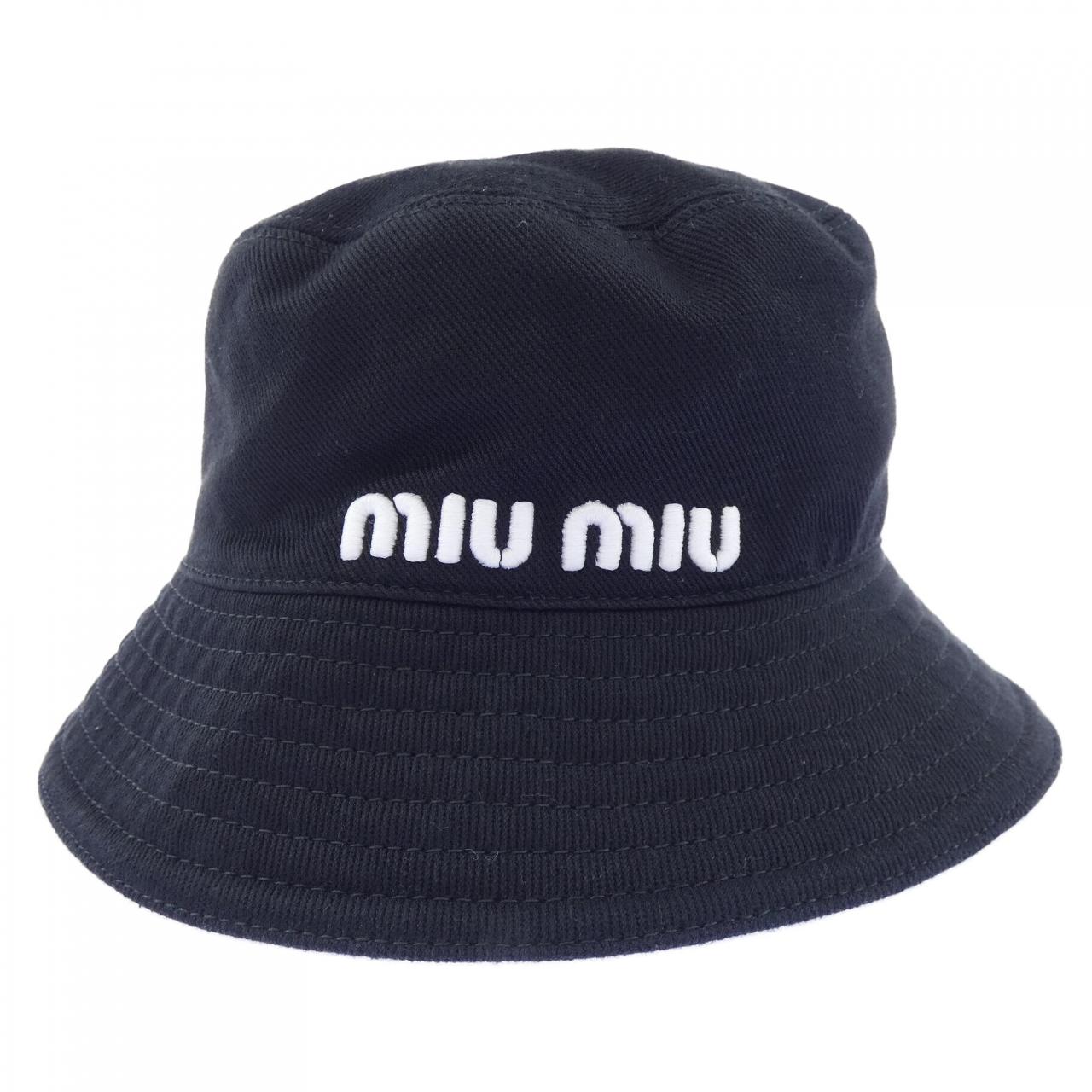 ミュウミュウ MIU MIU 5HC196 2DXI ハット