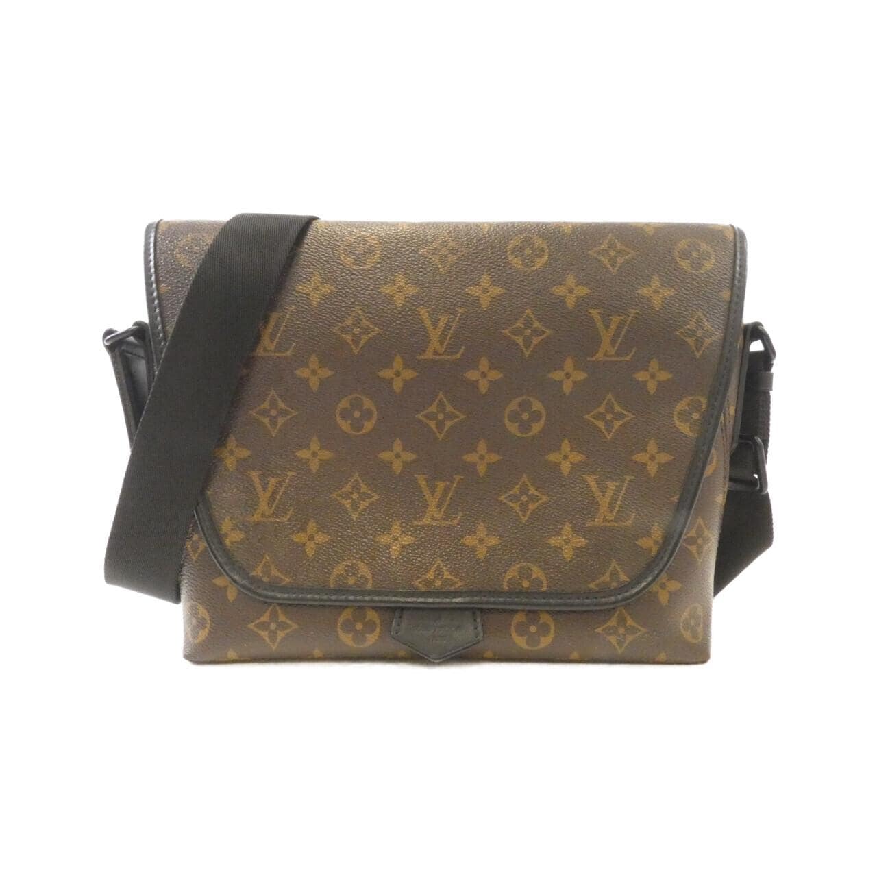 LOUIS VUITTON Monogram Macassar Magnetic Messenger M45557 Shoulder Bag