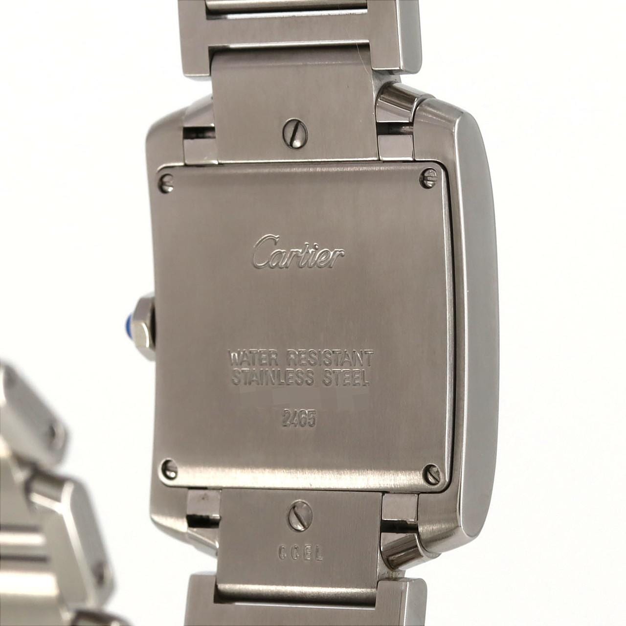 カルティエ タンクフランセーズMMデイト W51011Q3 SS クォーツ