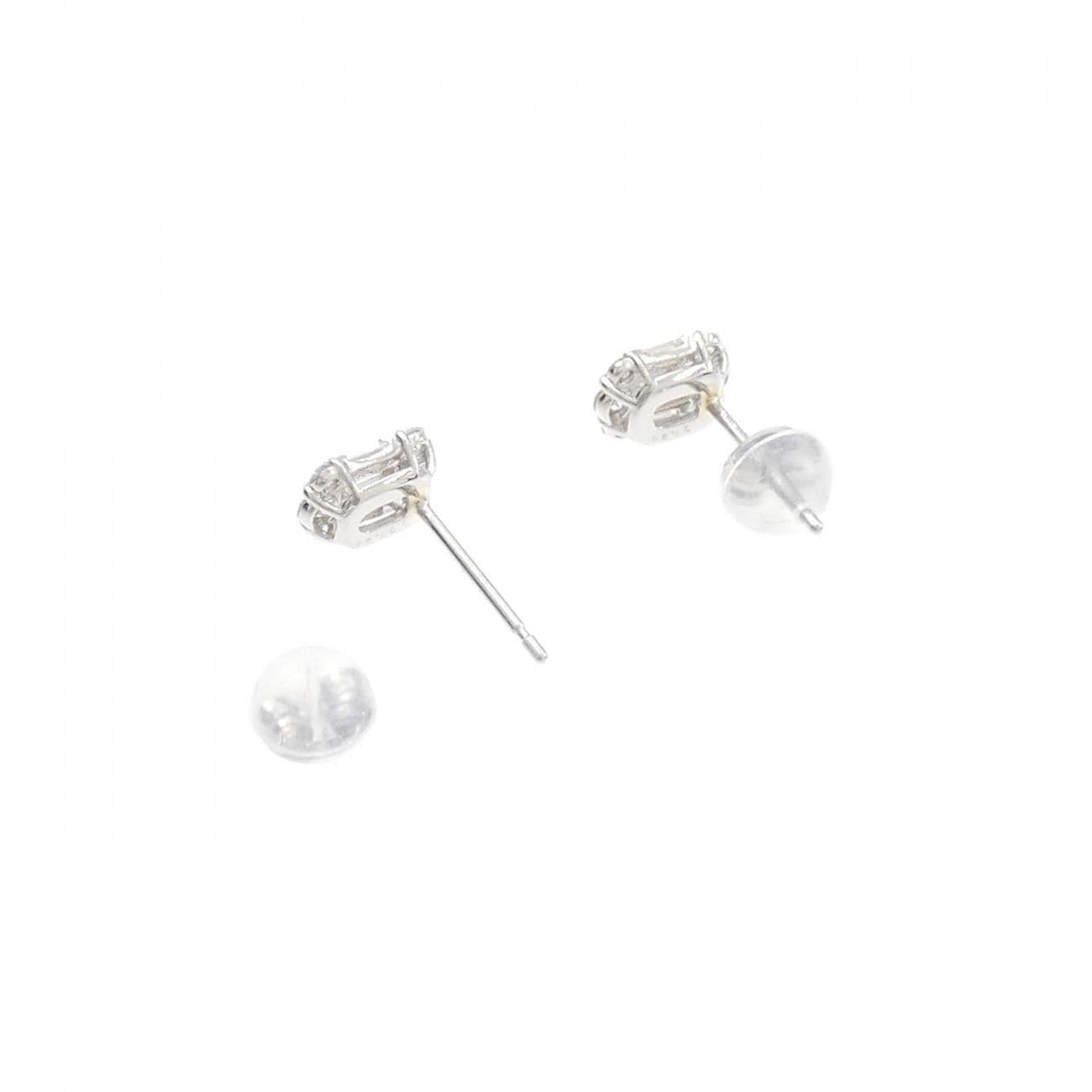 【新品】PT900 ダイヤモンド ピアス 0.40CT
