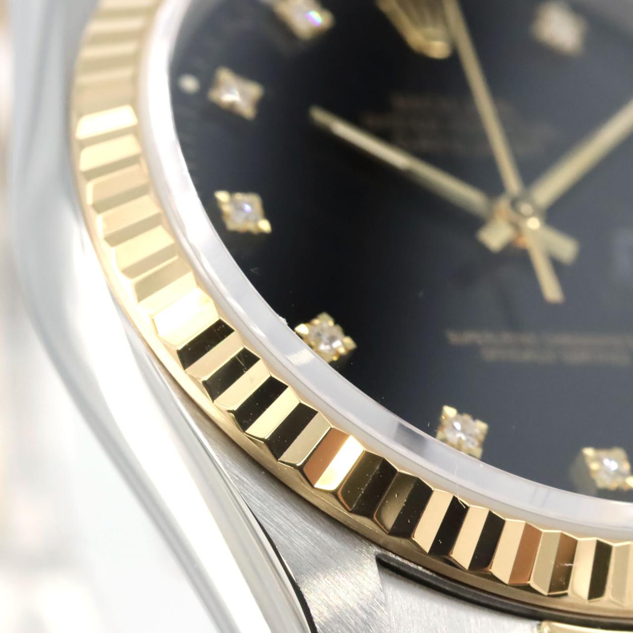 ロレックス デイトジャスト 16233G. SSxYG 自動巻 S番