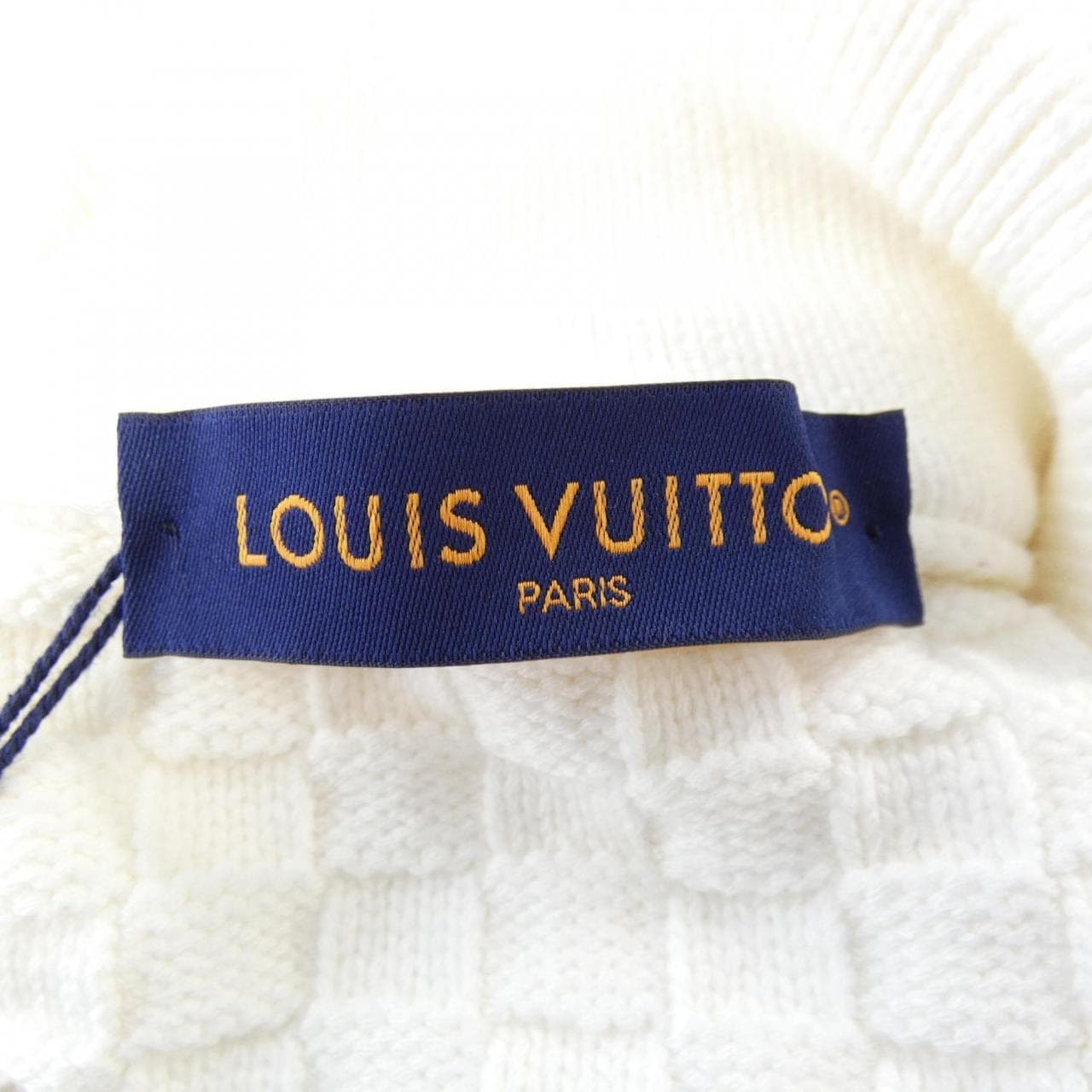 ルイヴィトン LOUIS VUITTON LVダミエウールブレンドプルオーバー HPN63WTZ8 ニット