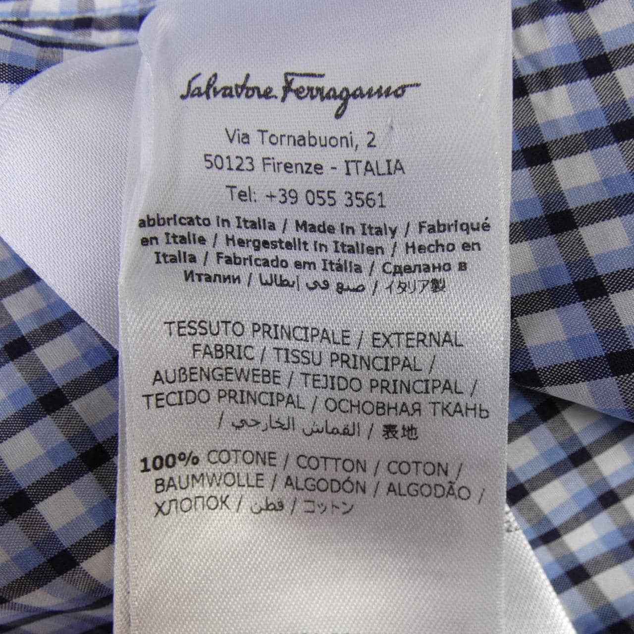 サルヴァトーレフェラガモ SALVATORE FERRAGAMO シャツ