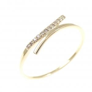 ジュエッテ K10YG リング 0.03CT