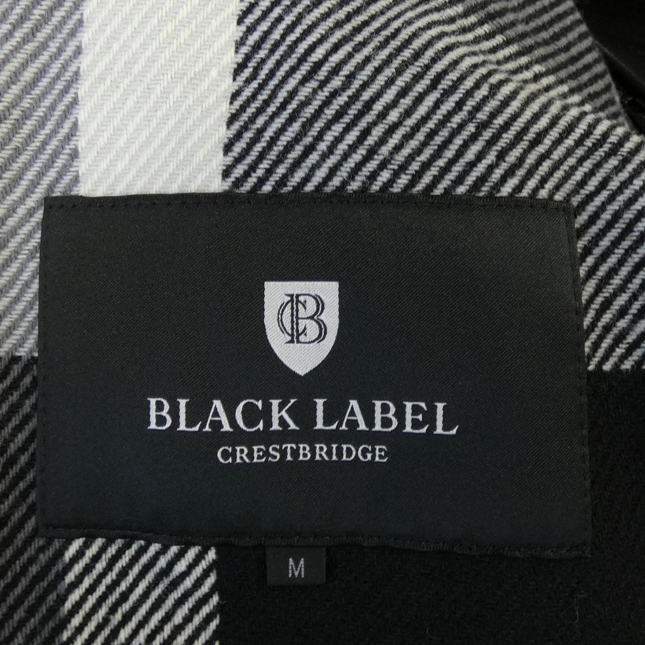 ブラックレーベルクレストブリッジ BLACK LABEL CRESTBRIDGE レザーライダースジャケット