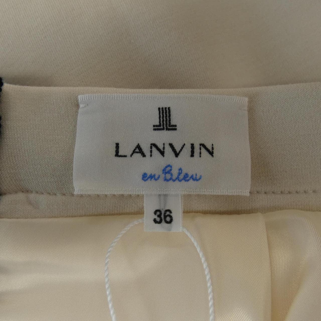 LANVIN on blue LANVIN en Bleu skirt