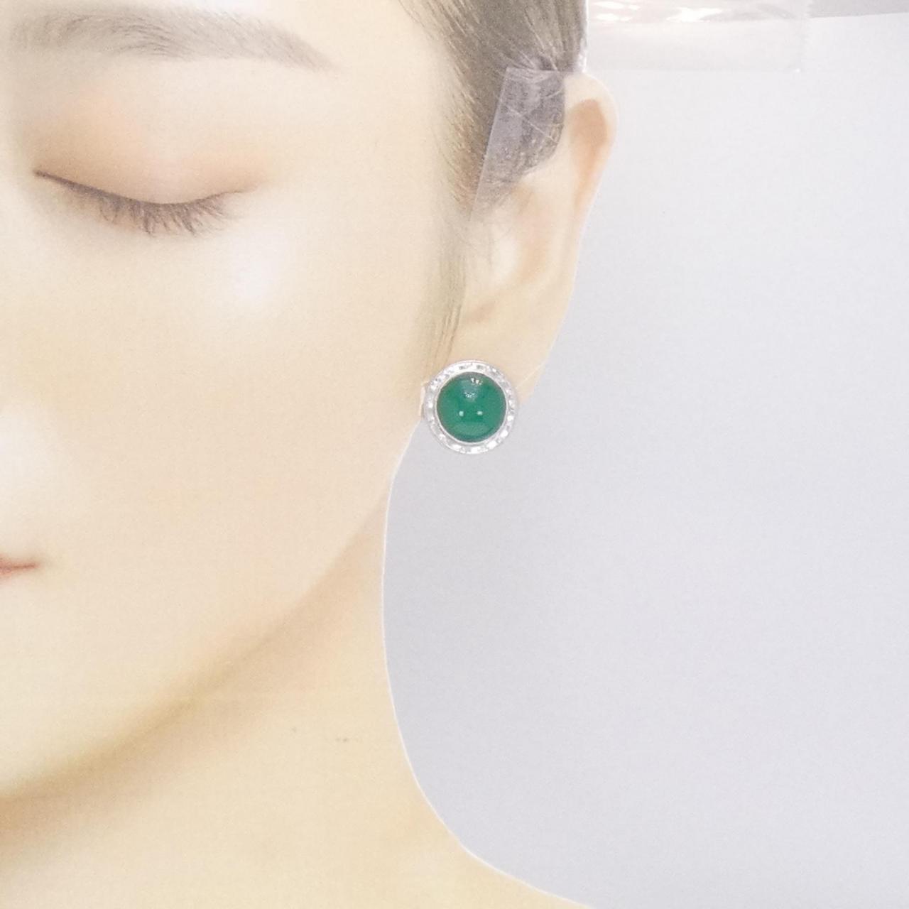 KOMEHYO|K14WG Chalcedony Earrings|Jewelry|Earrings|【Official