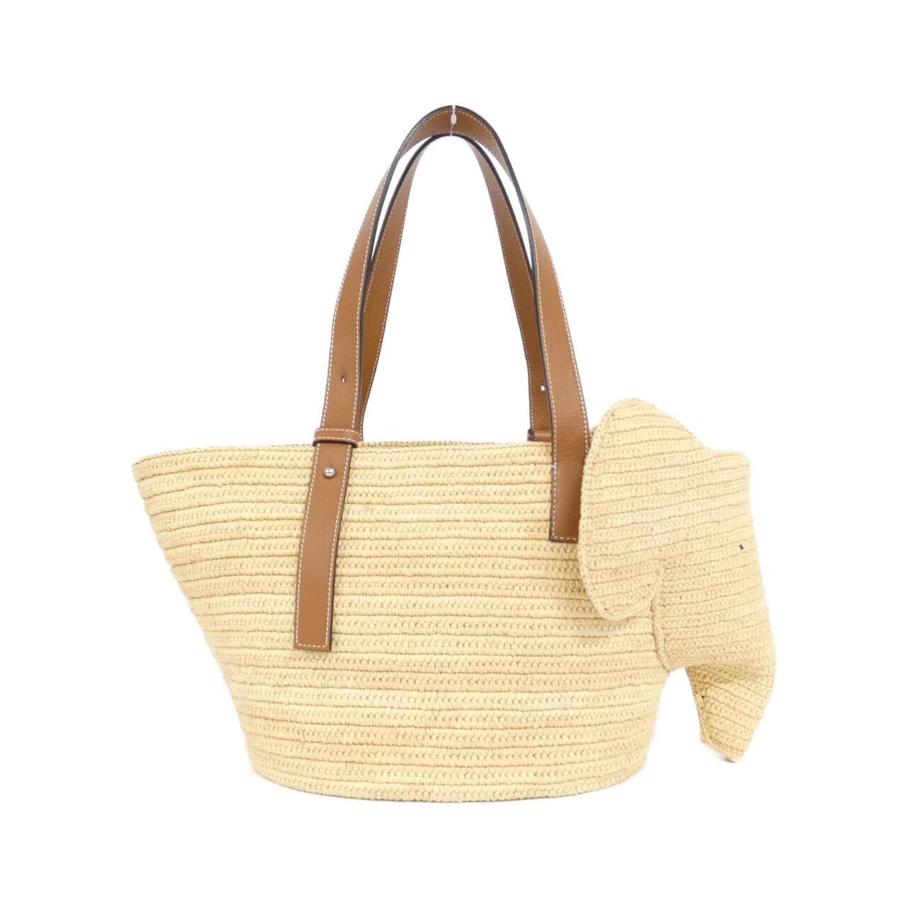 LOEWE ANIMALES Elephant Basket A546T21X01 Bag