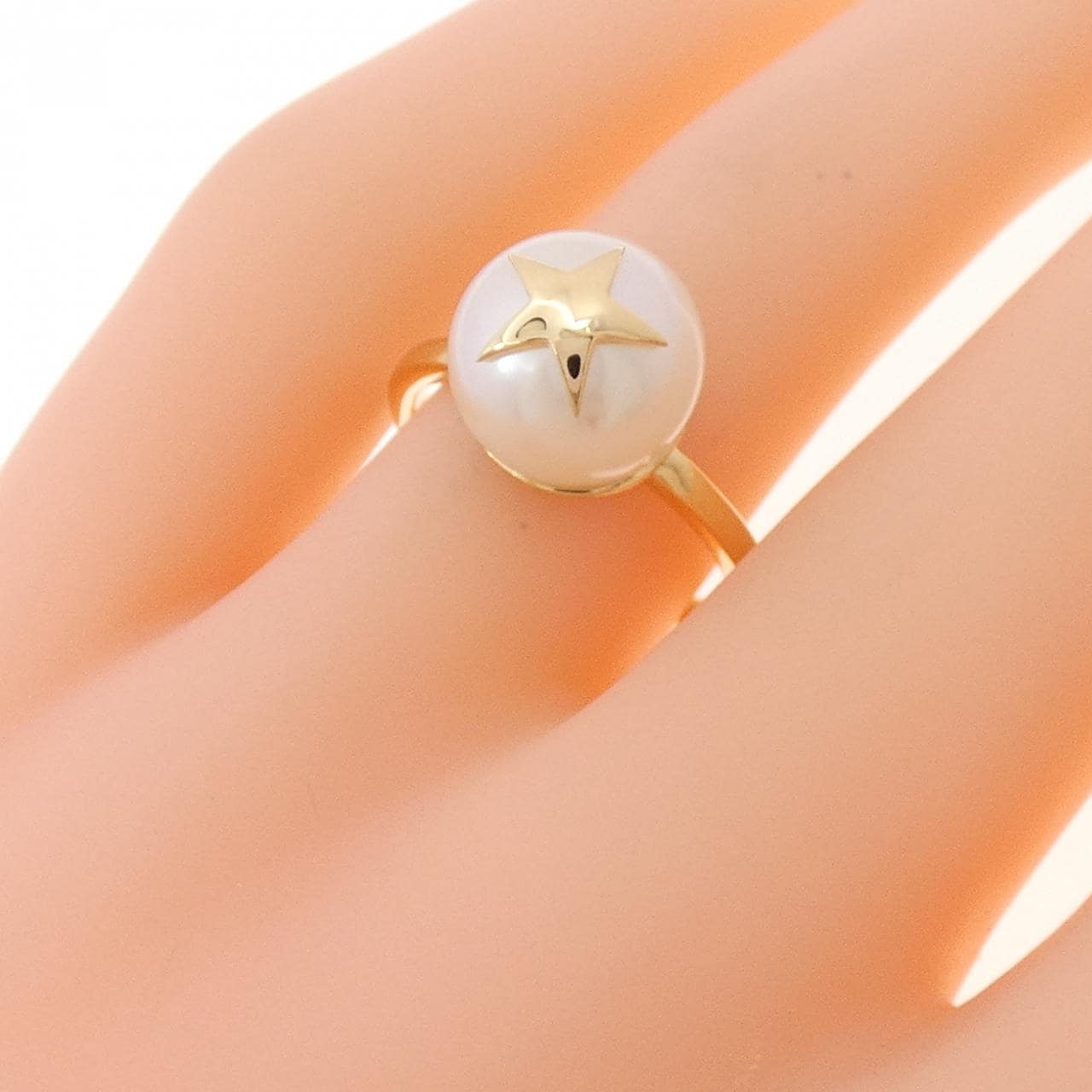 ジュ マペール エム 淡水パール リング 10.3mm