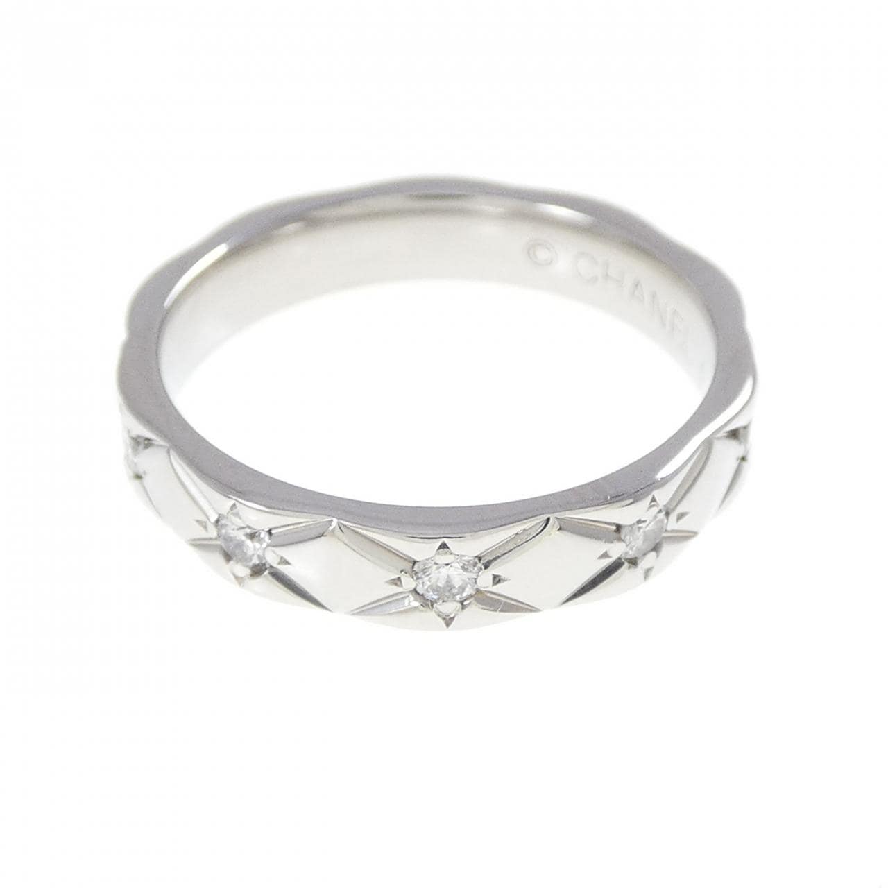 シャネル マトラッセ ラージ リング