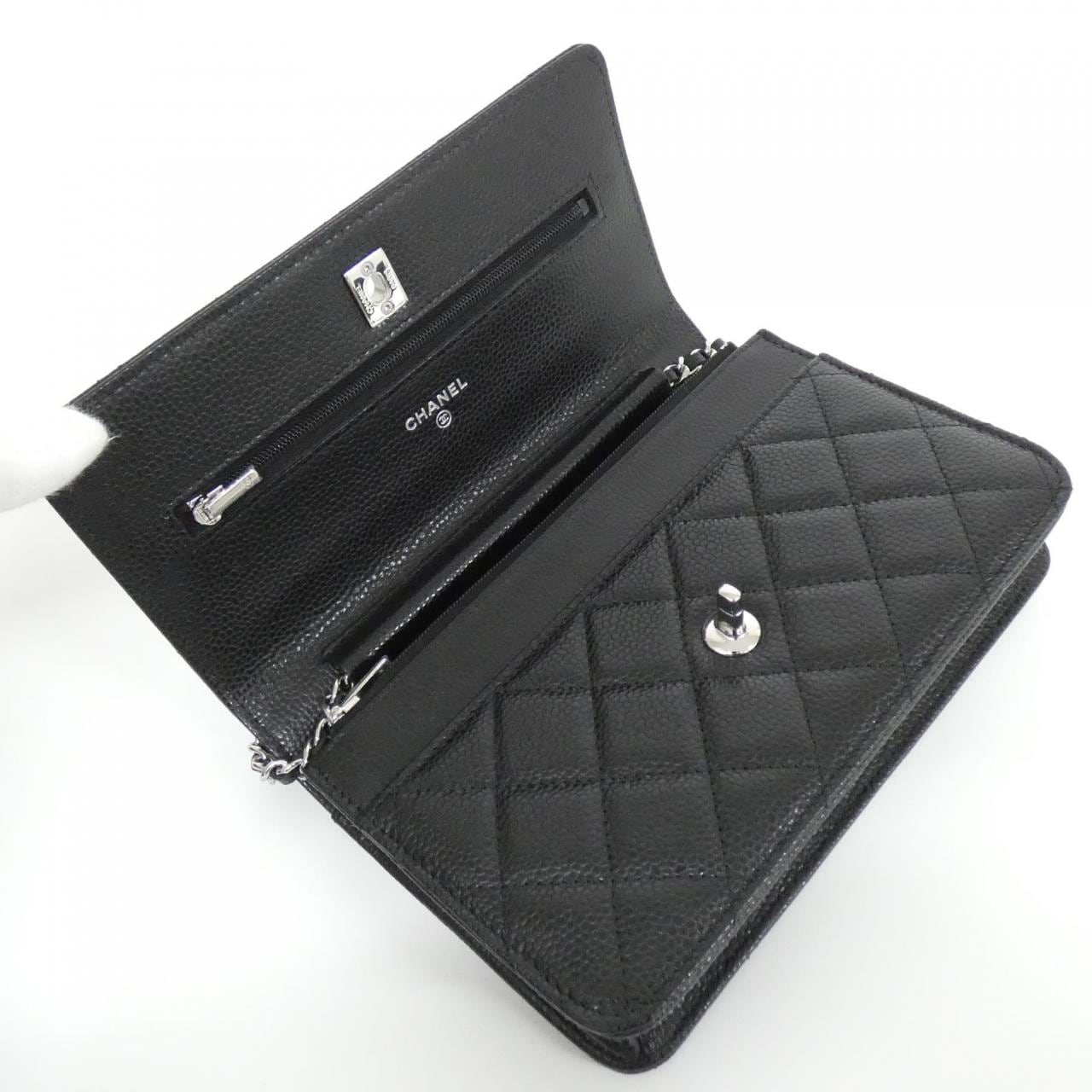 【未使用品】シャネル AP4241 チェーンウォレット