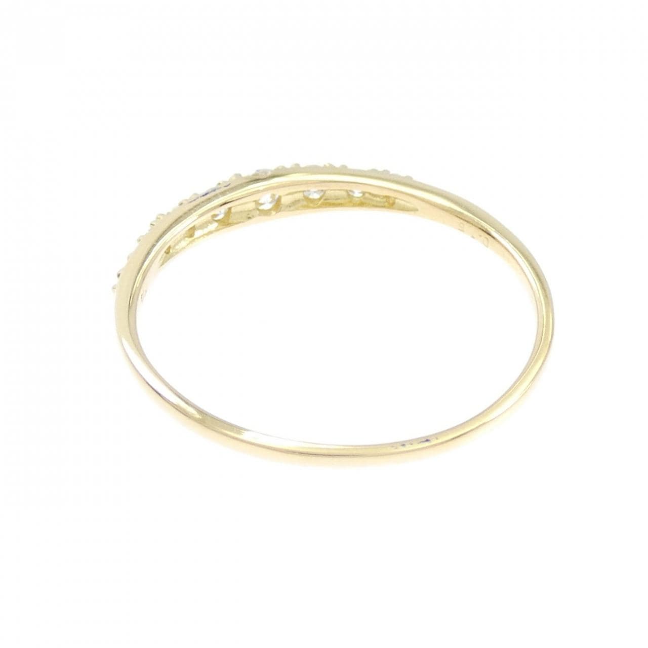 【リメイク】K18YG ダイヤモンド リング 0.15CT