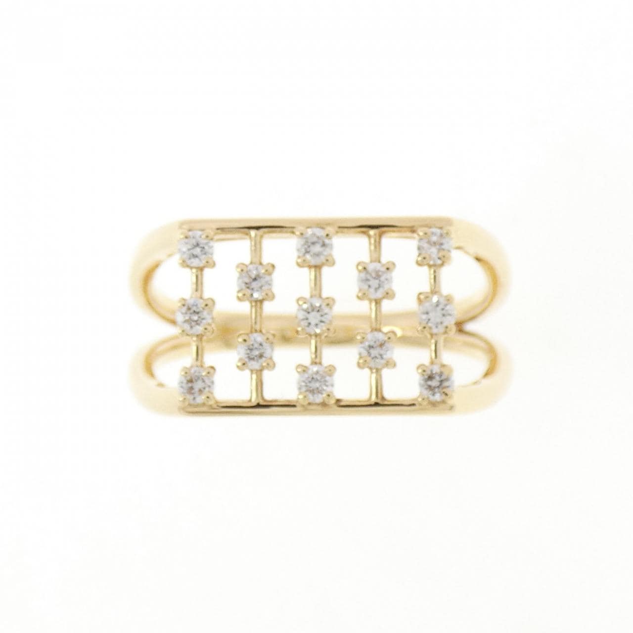 【新品】K18YG ダイヤモンド リング 0.23CT