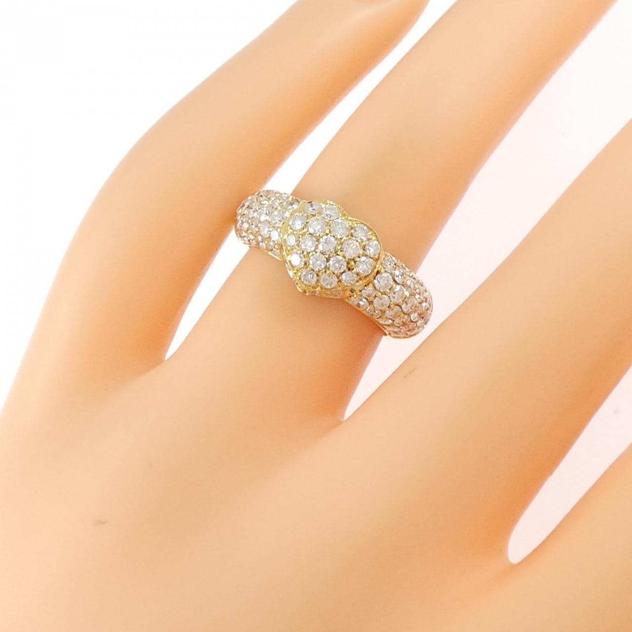 ポンテヴェキオ ハート ダイヤモンド リング 1.43CT
