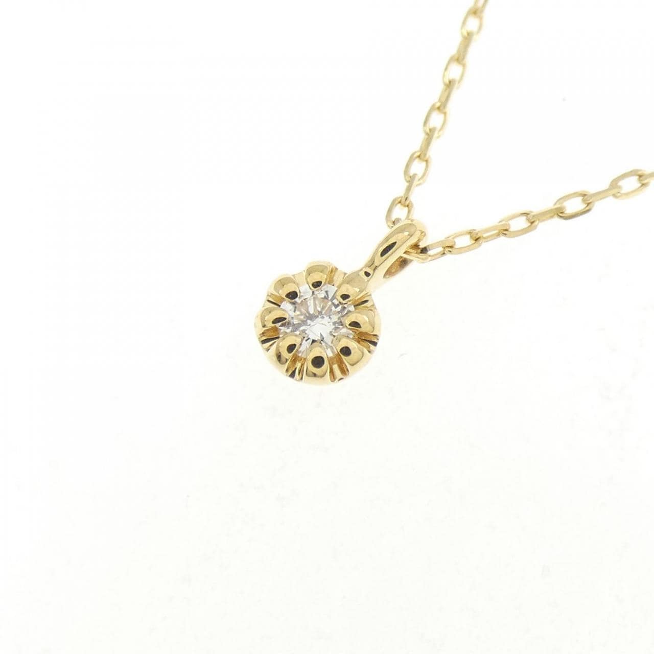 エテ ダイヤモンド ネックレス 0.04CT