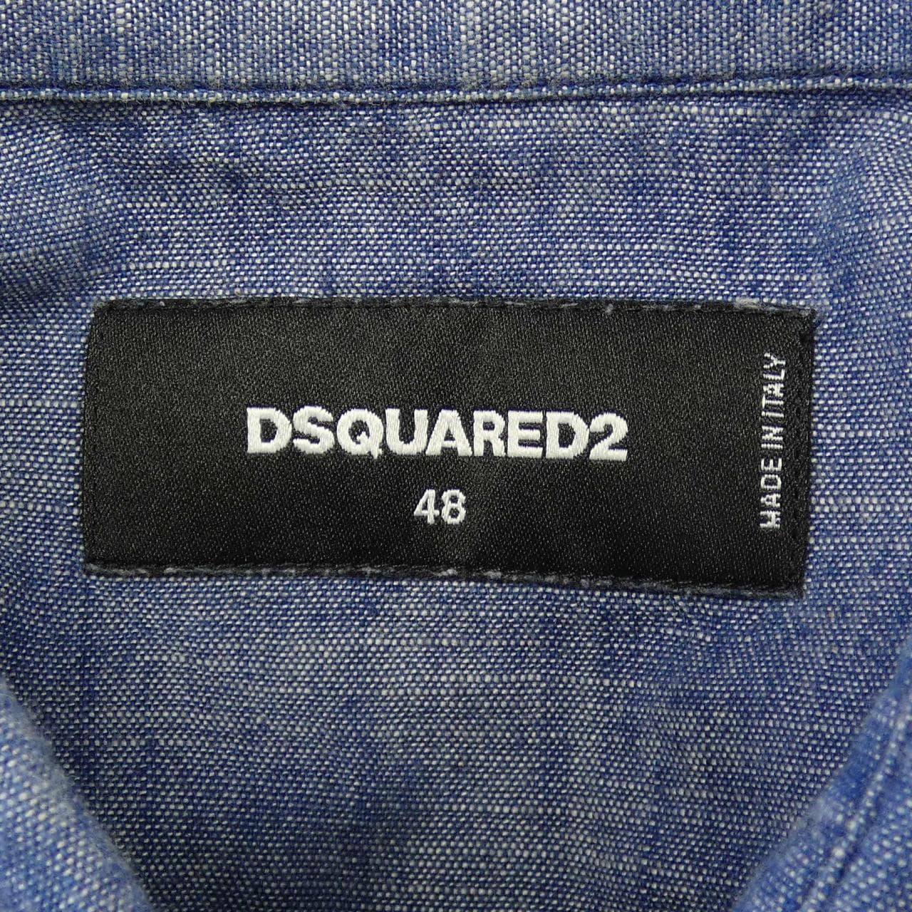 ディースクエアード DSQUARED2 S74DL0683 S／Sシャツ