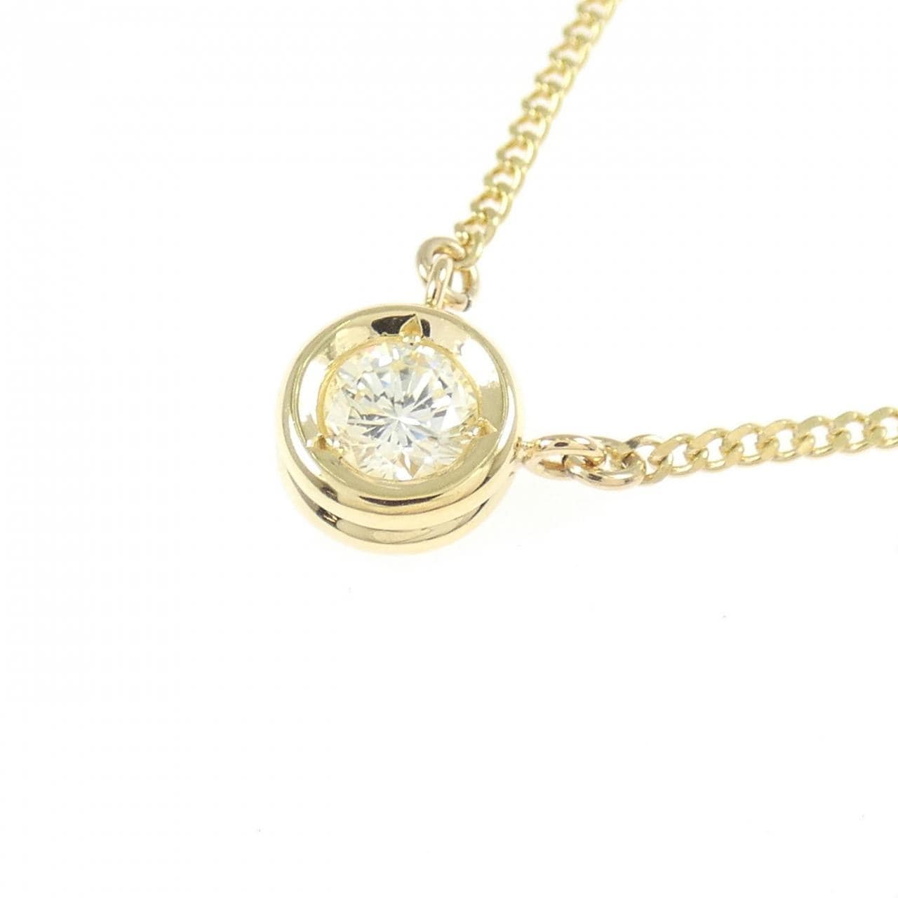 K18YG ダイヤモンド ネックレス 0.24CT
