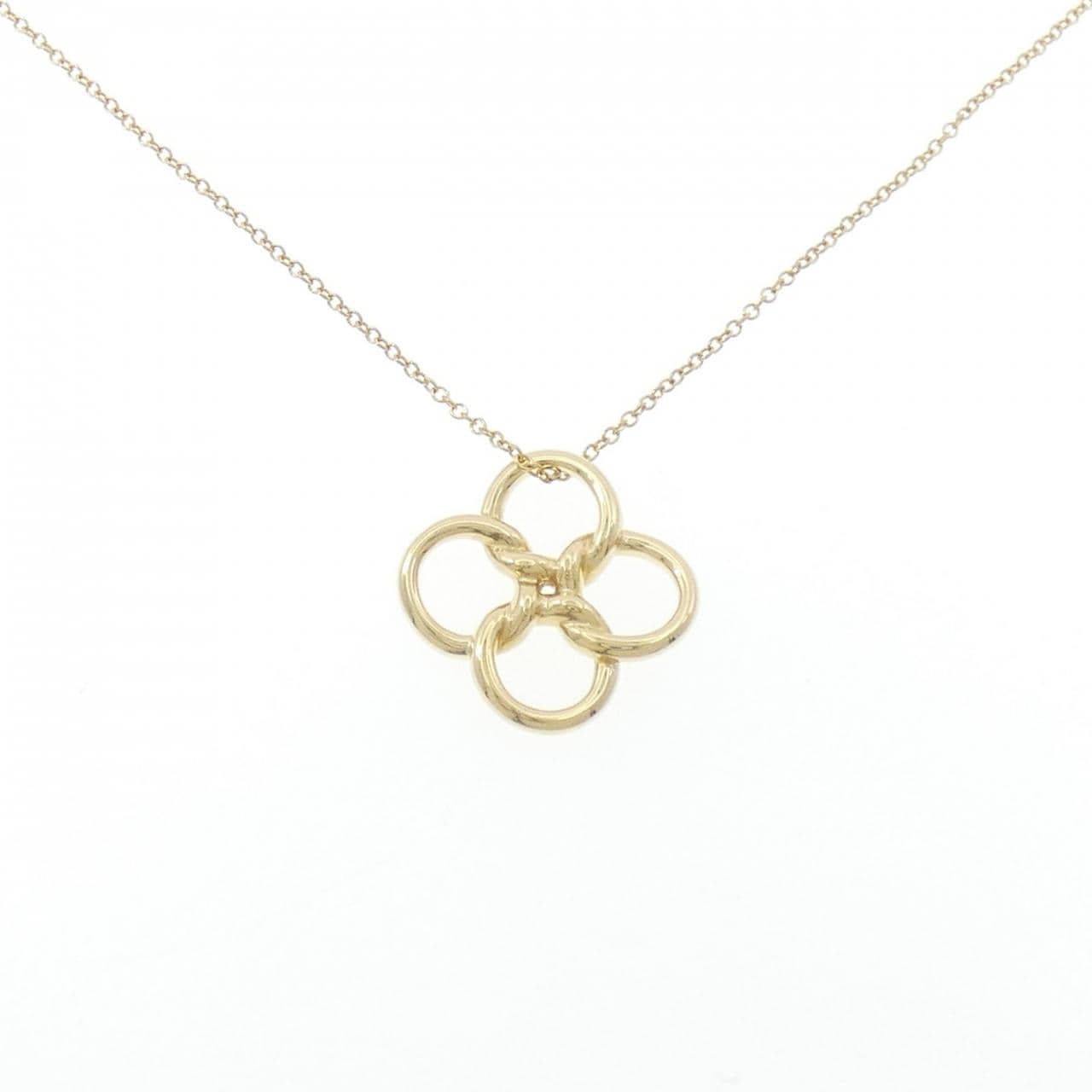 ティファニー クアドロフォリオ スモール ネックレス