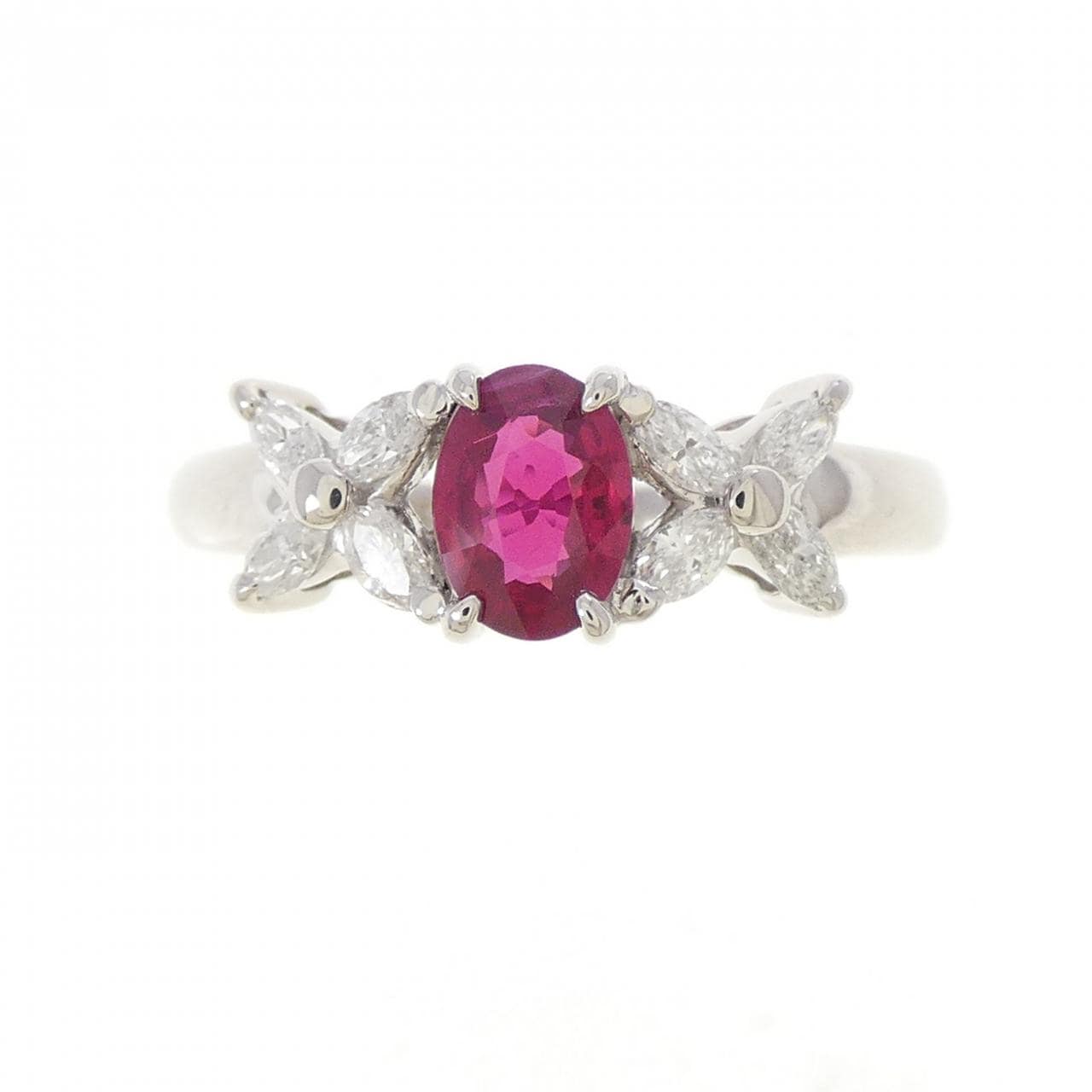 PT900 ルビー リング 0.47CT