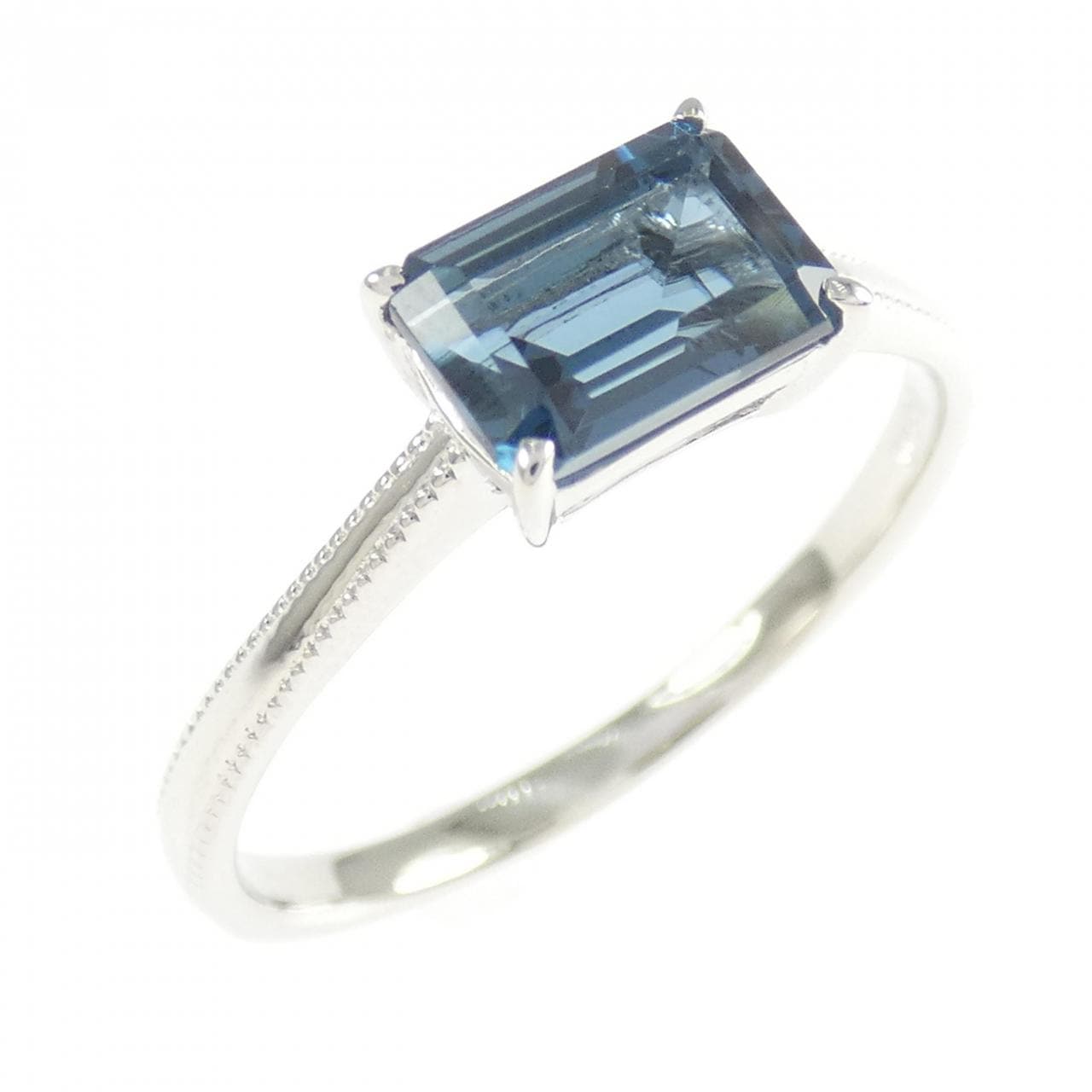 PT900 ブルートパーズ リング 1.23CT