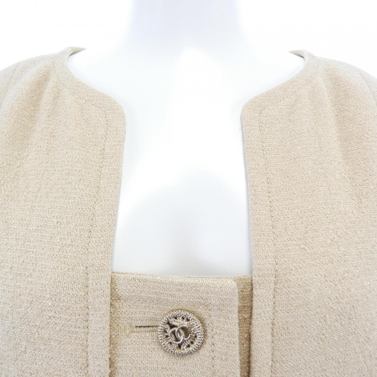 シャネル CHANEL P47307V35379 ノーカラージャケット