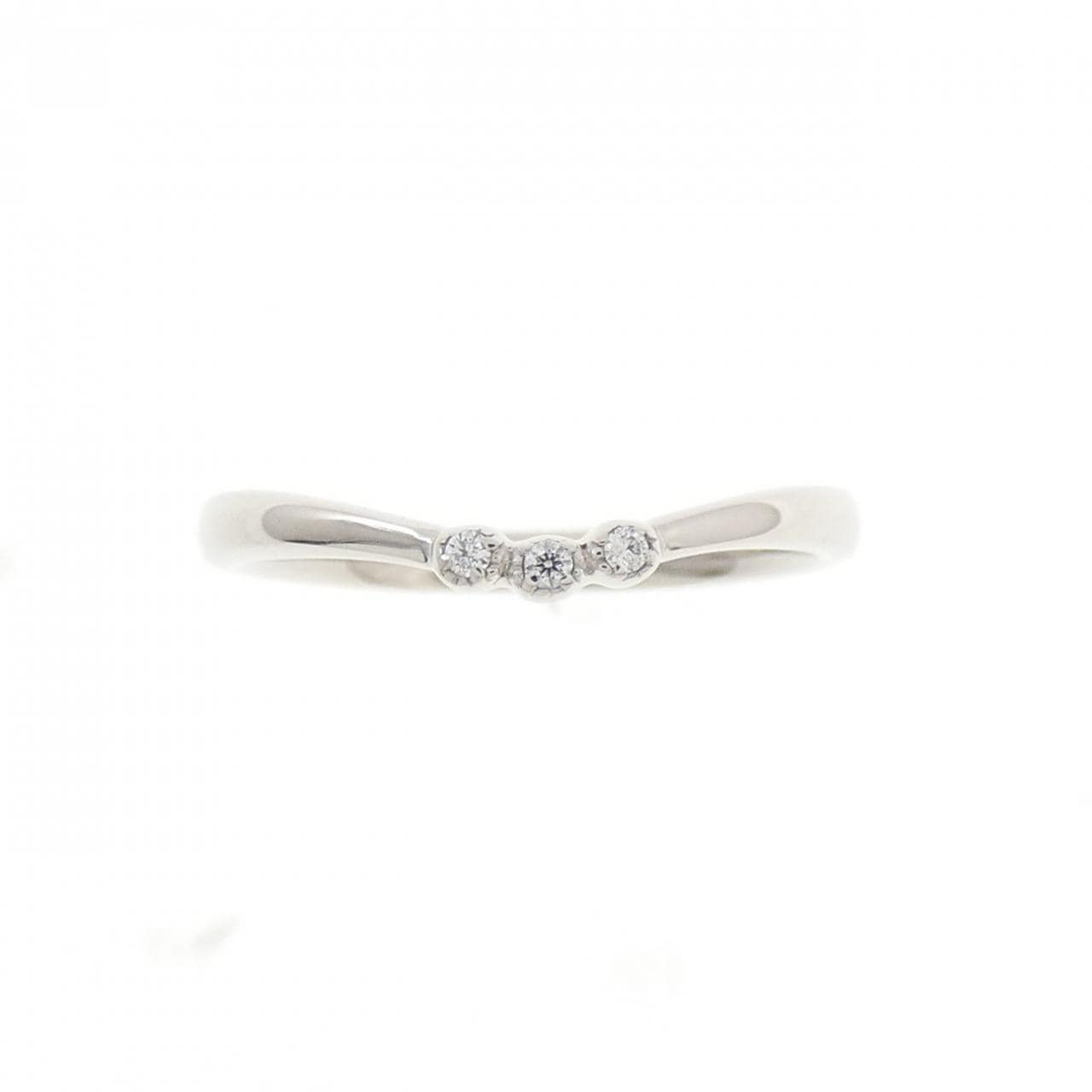 PT950 ダイヤモンド リング 0.01CT