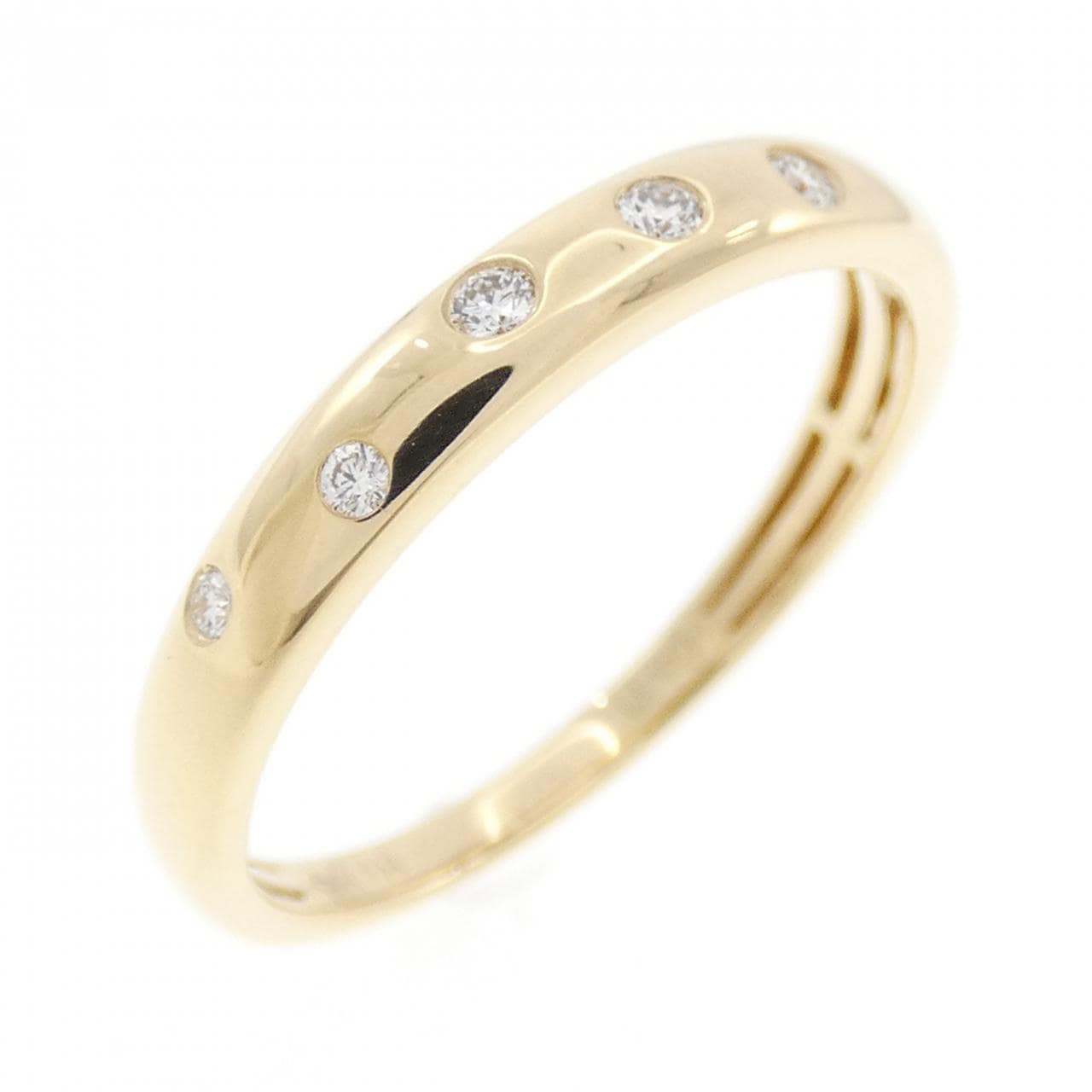 K18YG ダイヤモンド リング 0.10CT