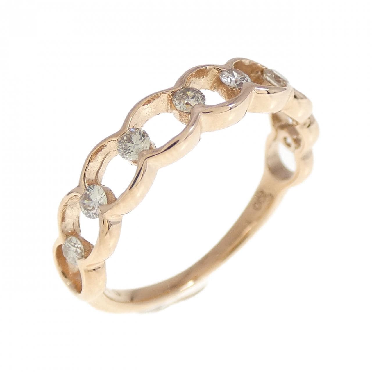 K10PG ダイヤモンド リング 0.15CT