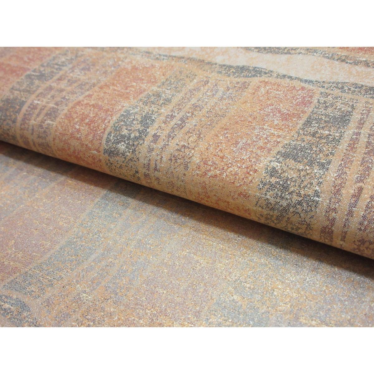 袋帯　牛首紬　芯なし仕立