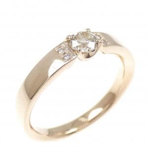 K18PG ダイヤモンド リング 0.30CT