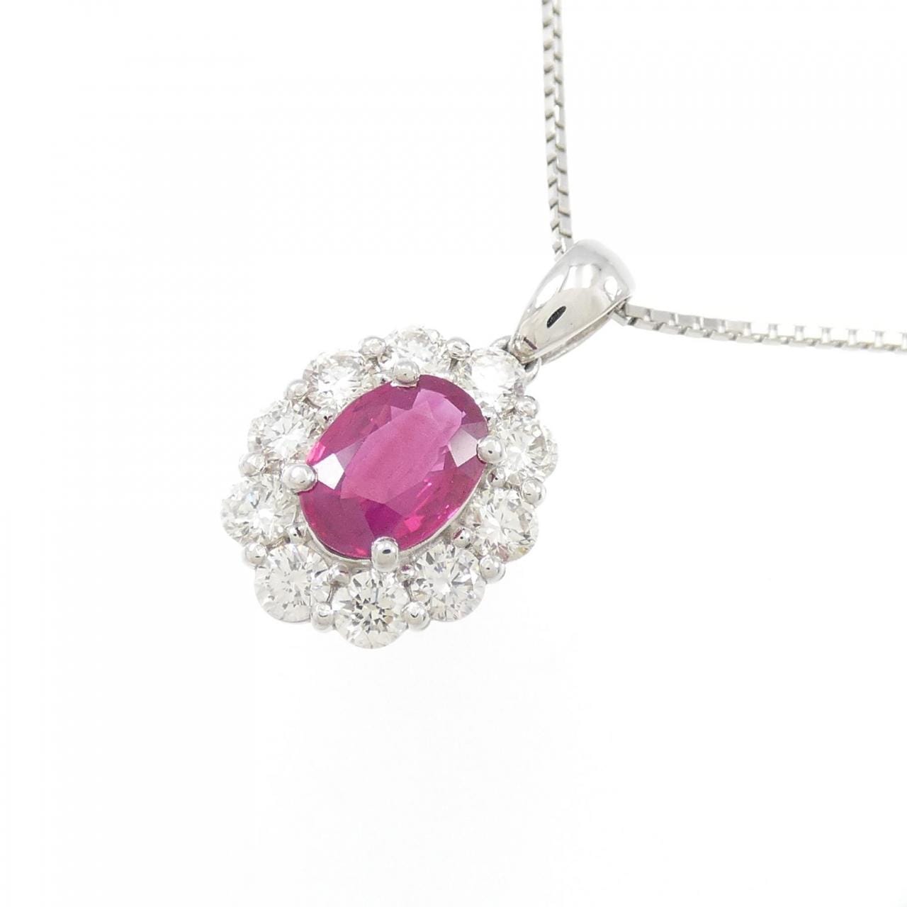 [Remake] PT Ruby Necklace 0.90CT Made in Burma