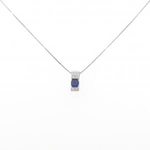 PT900/PT850 サファイヤ ネックレス 0.63CT