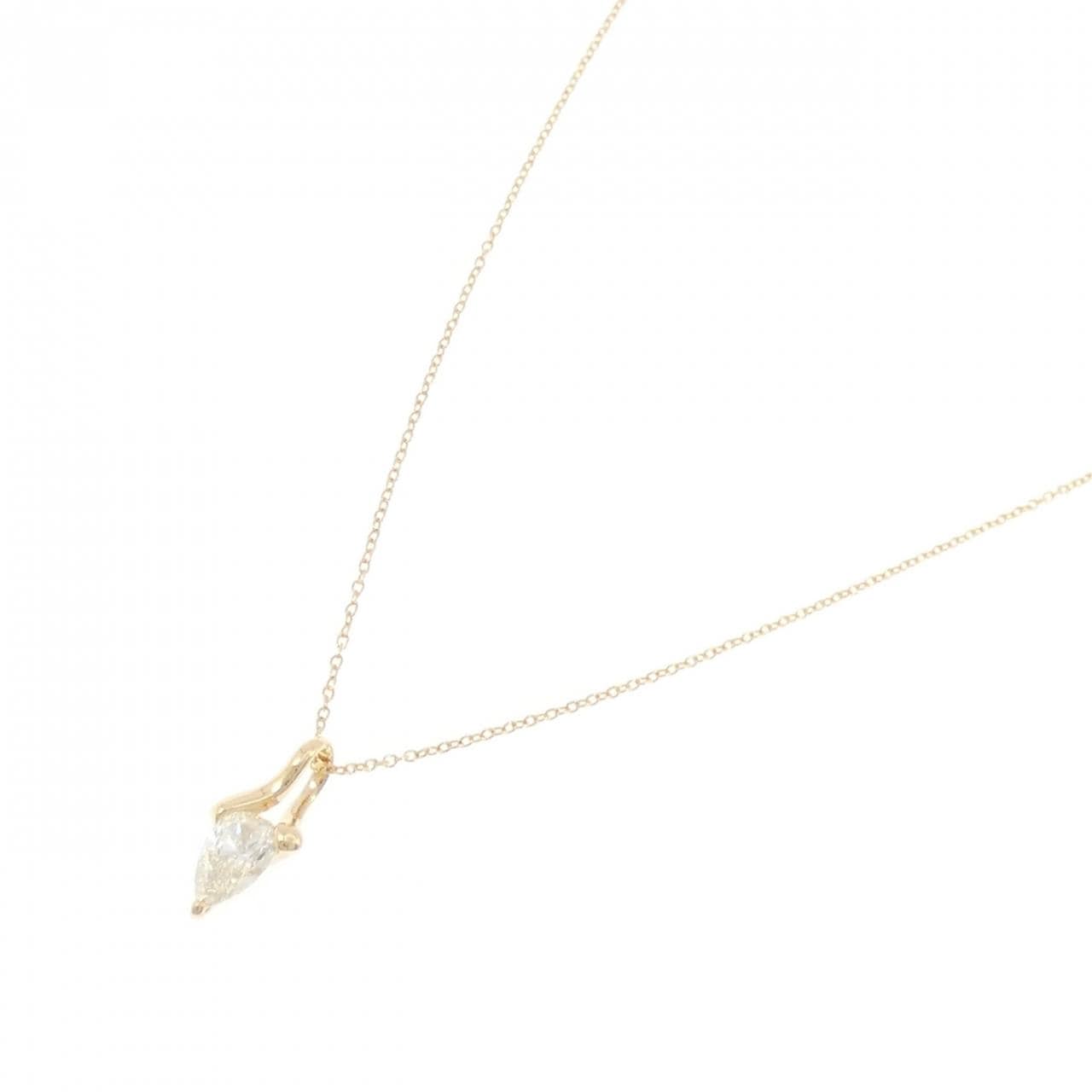 K18YG ダイヤモンド ネックレス 1.078CT