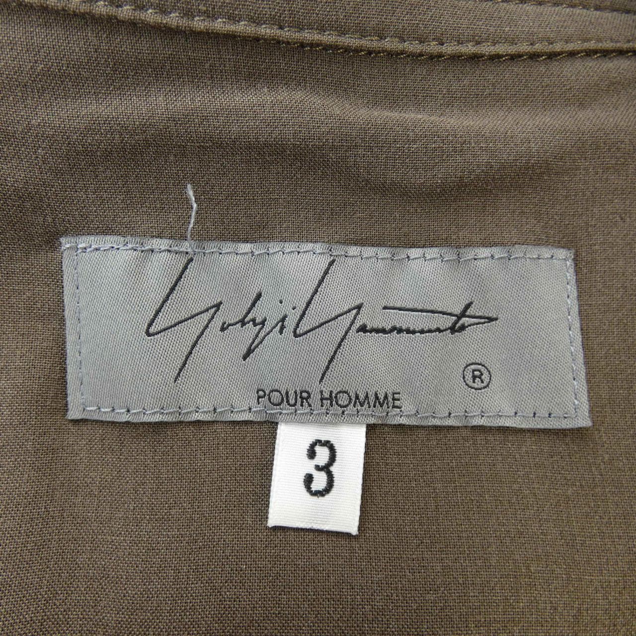 ヨウジヤマモトプールオム YOHJI YAMAMOTO POUR HOMME HP-B80-279 S／Sシャツ