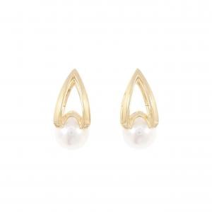 ミキモト Mコレクション ピアス 7.6mm