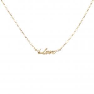 アーカー プチエクリチュール ラブ ネックレス 0.01CT