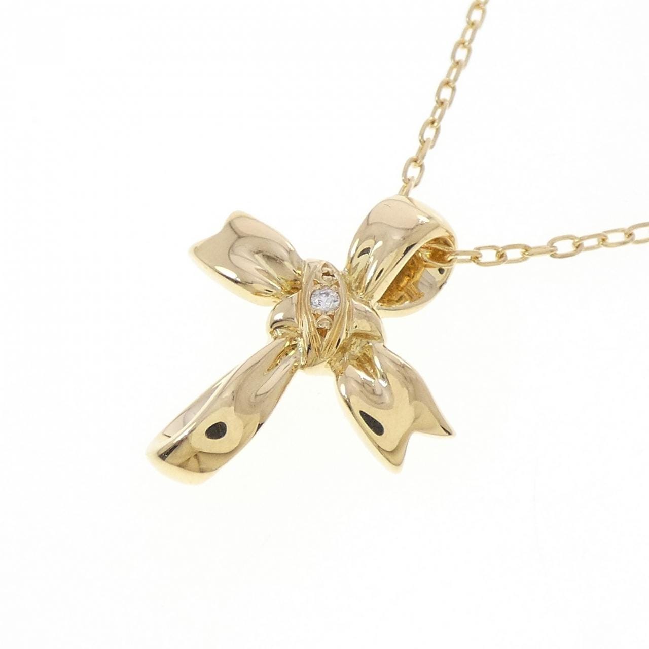 ミキモト ダイヤモンド ネックレス 0.01CT