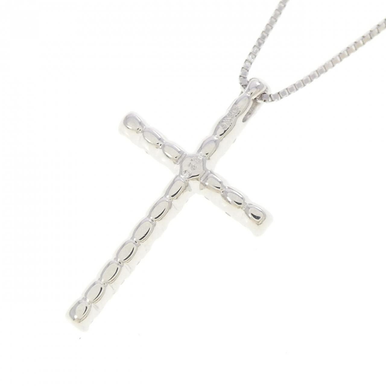 K18WG ダイヤモンド ネックレス 0.20CT
