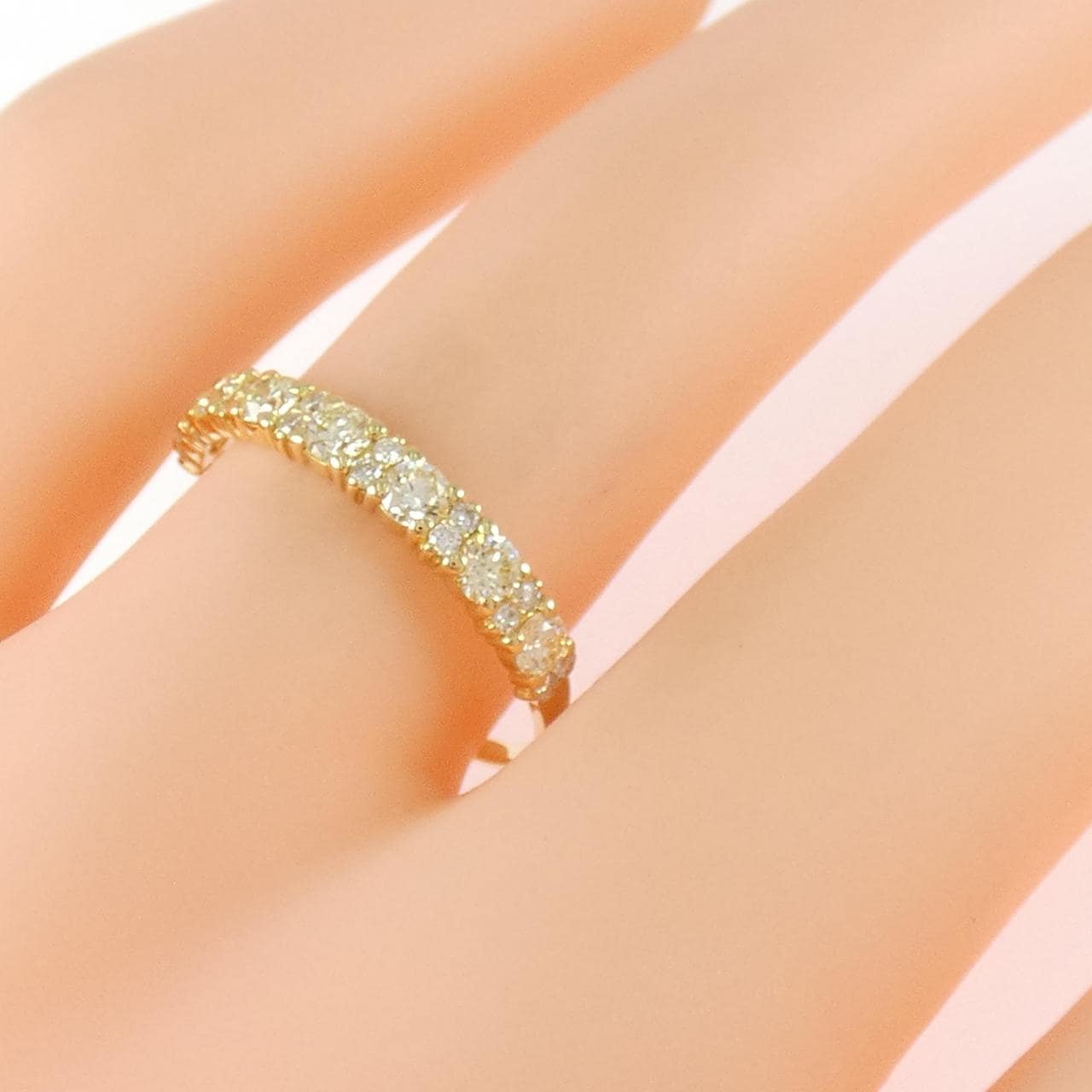 K18YG ダイヤモンド リング 0.50CT