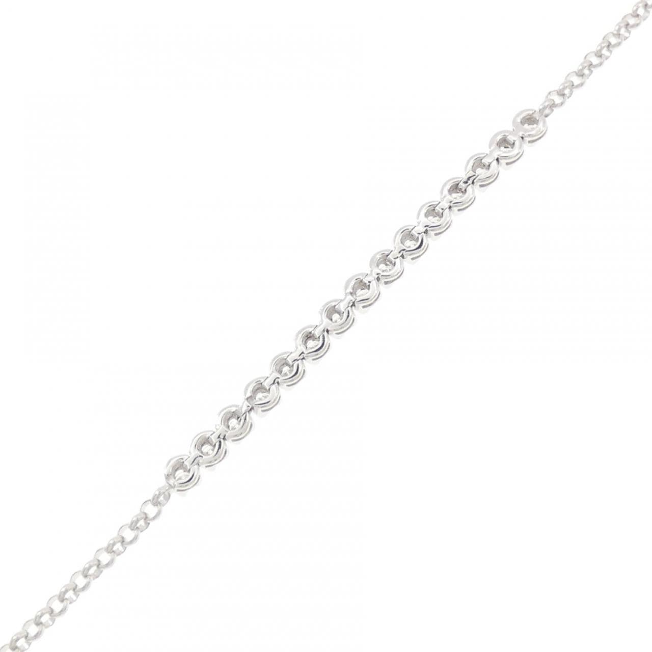 K18WG ダイヤモンド ブレスレット 0.30CT