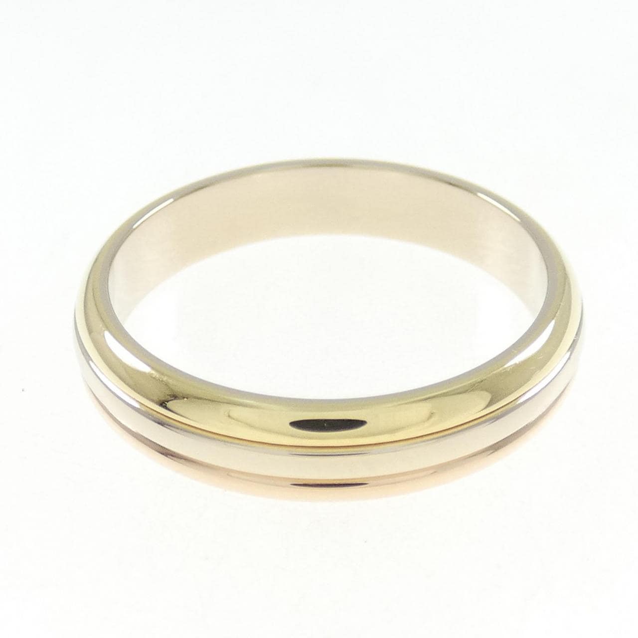 Cartier three gold wedding ring