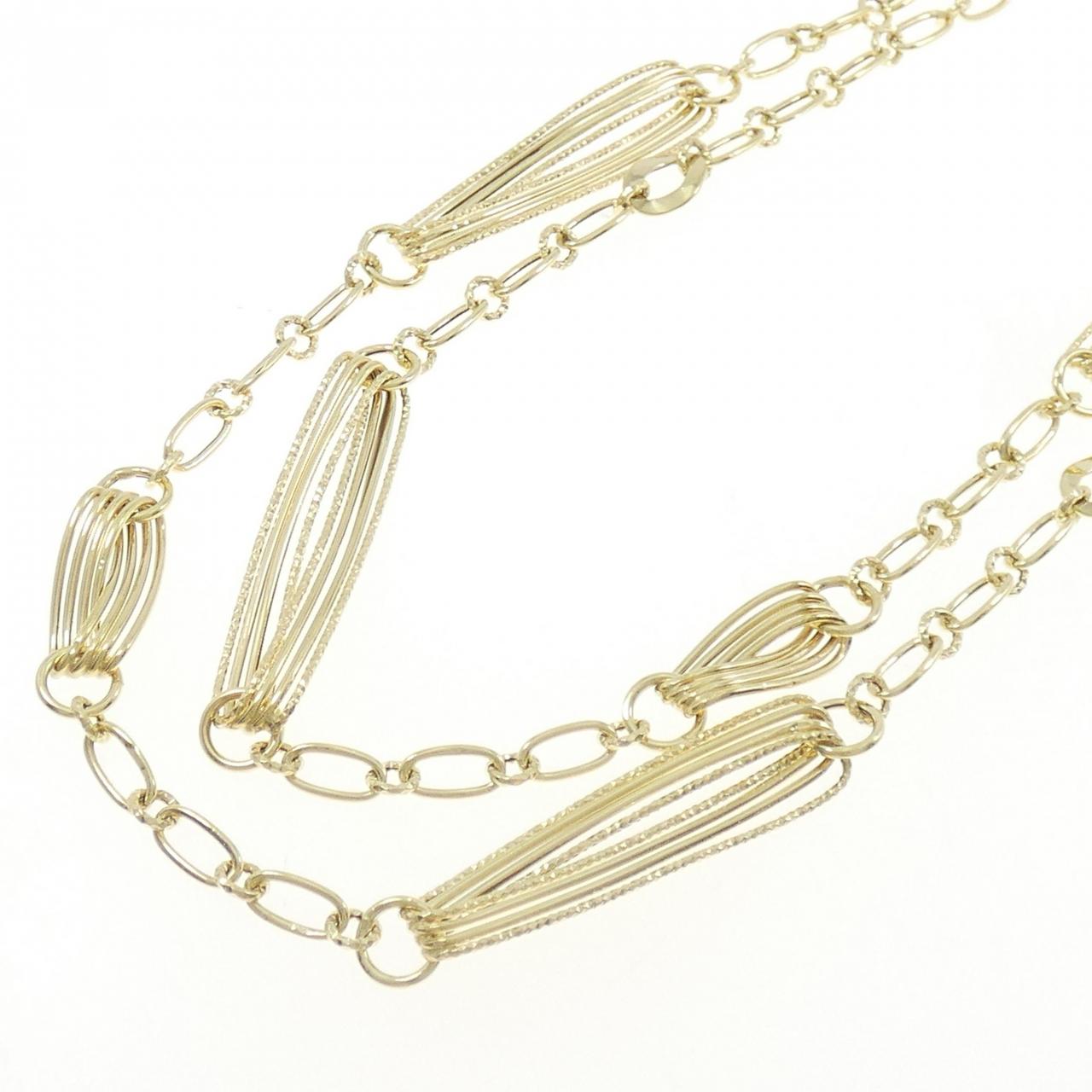750YG necklace