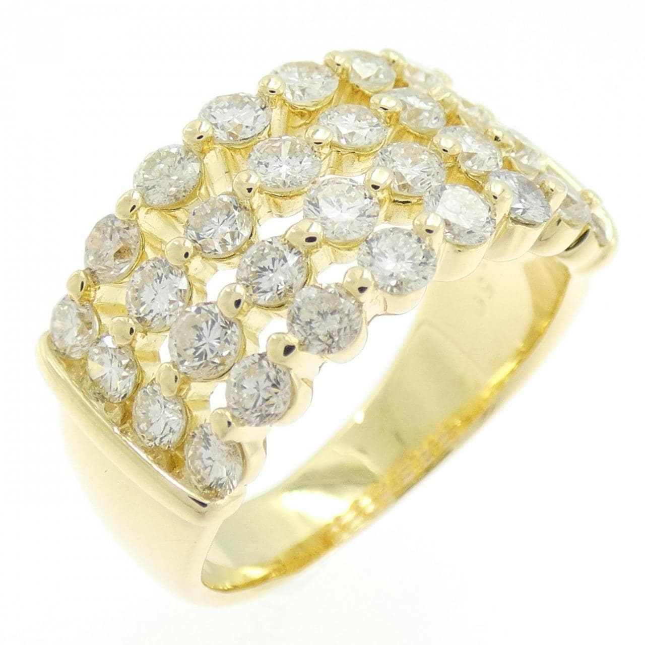 K18YG ダイヤモンド リング 1.50CT