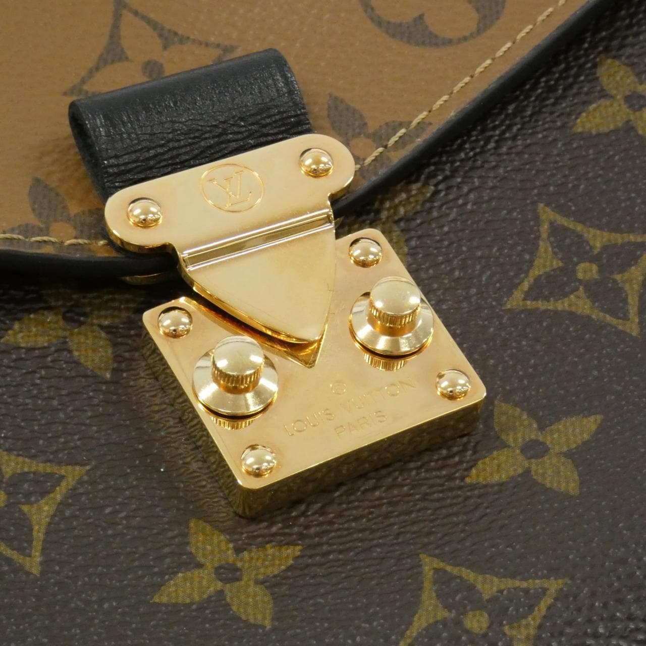 LOUIS VUITTON Monogram Reverse Pochette Metis 中号包 M44876