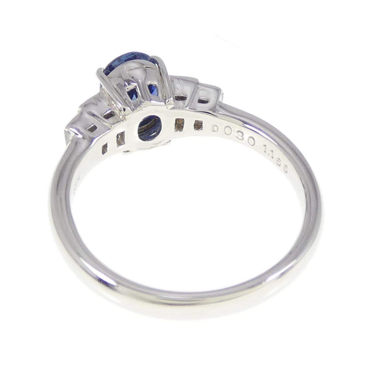PT900 サファイヤ リング 1.166CT