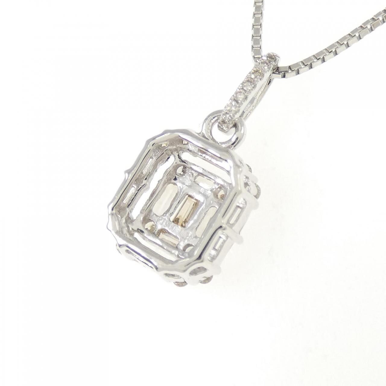 PT900/PT850 ダイヤモンド ネックレス 0.30CT