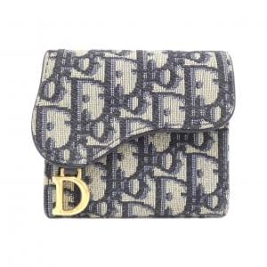クリスチャンディオール DIOR OBLIQUE サドル ロータス ウォレット S5652CTZQ 財布