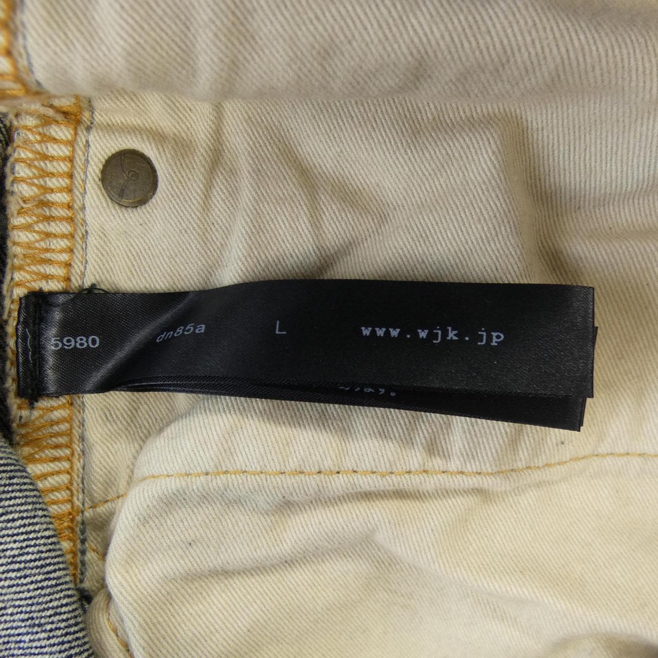 ダブルジェーケー w･j･k 5980 ジーンズ