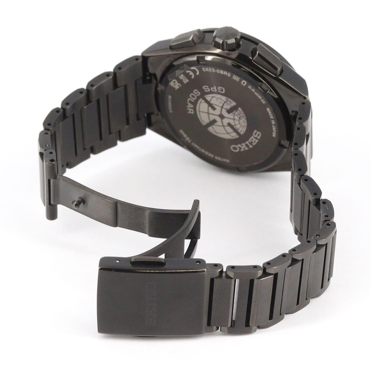 セイコー アストロンGPS 電波時計 5X53-0BR0/SBXC147 TI ソーラークォーツ