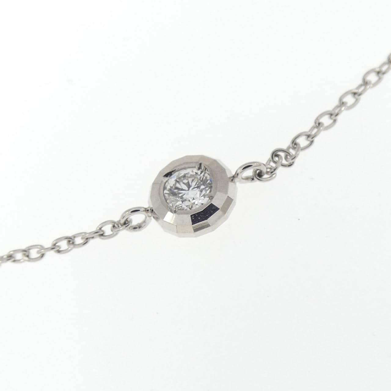 PT850 ダイヤモンド ネックレス 0.46CT